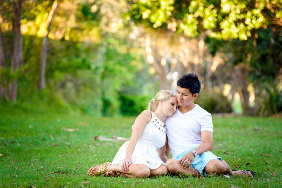 Woody Point wedding engagement  photography