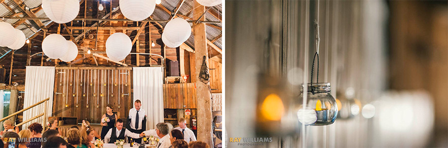 Boomerang Farm wedding reception