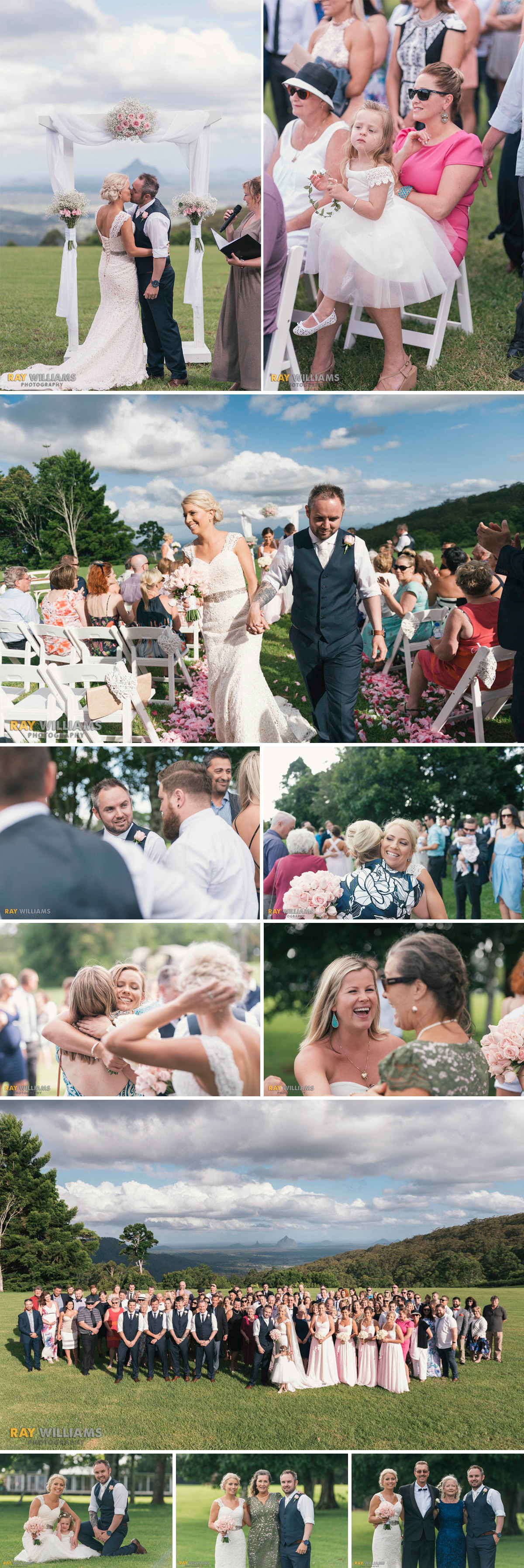 Maleny Retreat Wedding Ceremony