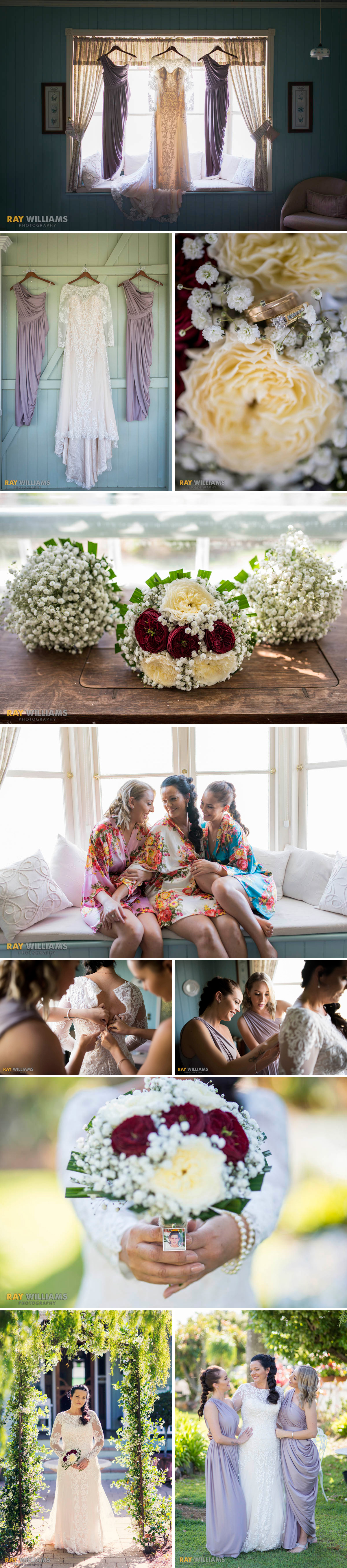 Bundabery wedding photos girls getting ready