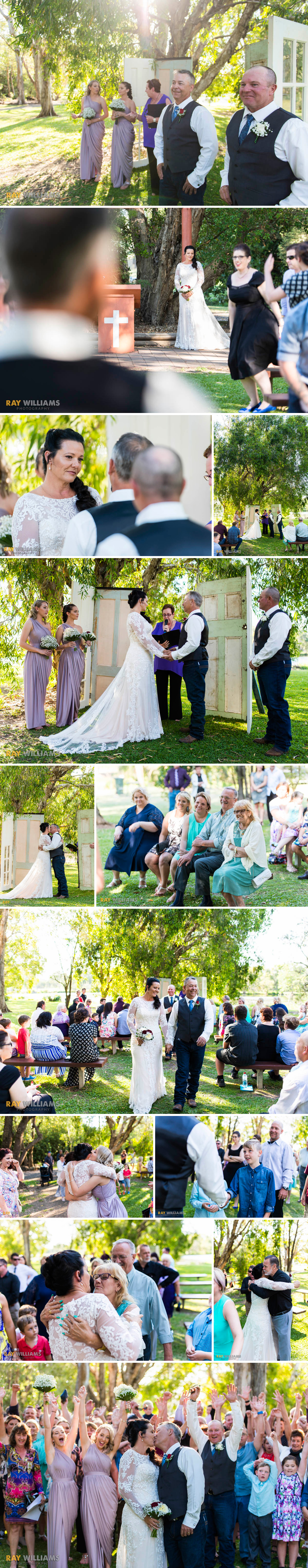 Bundabery wedding ceremony photos