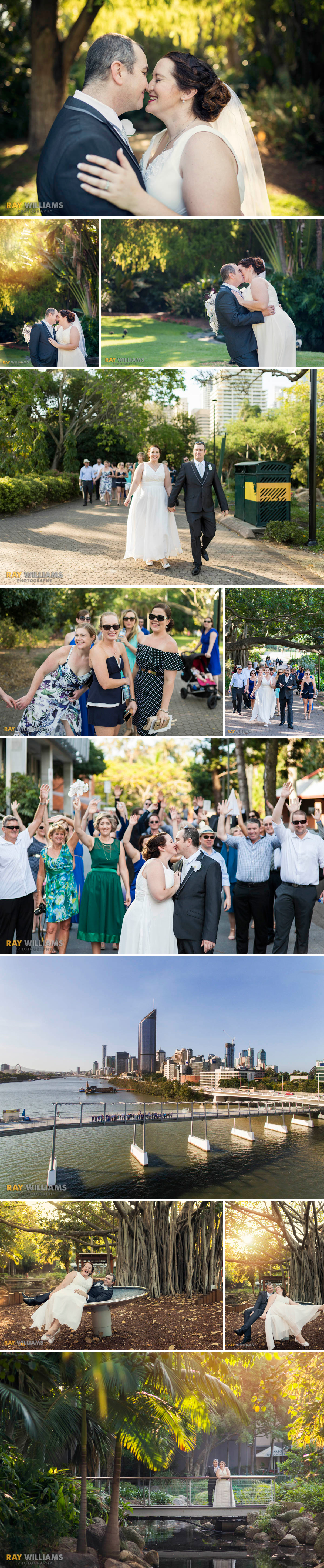 Brisbane City Botanic Gardens WEDDING PHOTOGRAPHY