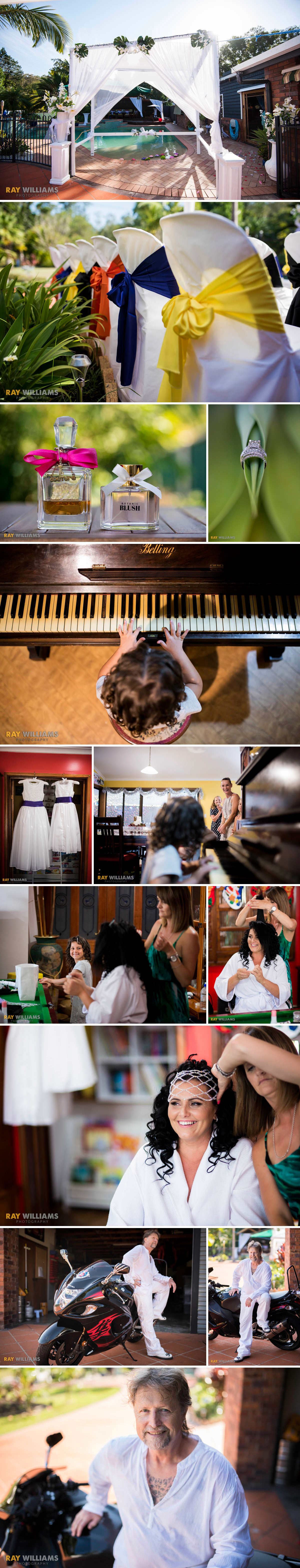 Gold Coast Wedding photos girls getting ready