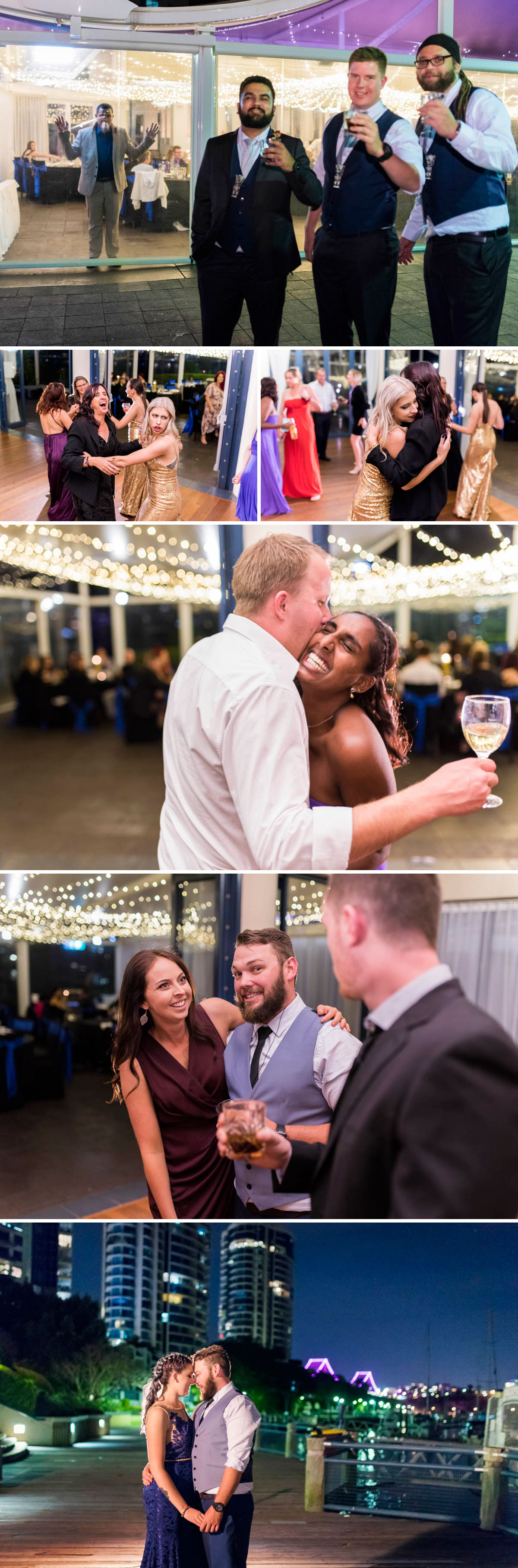 Kangaroo Point wedding reception