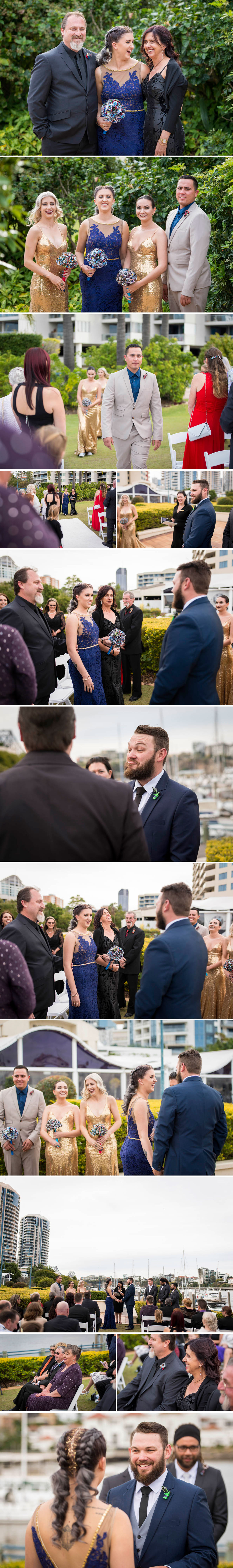 Landings at Dockside wedding ceremony