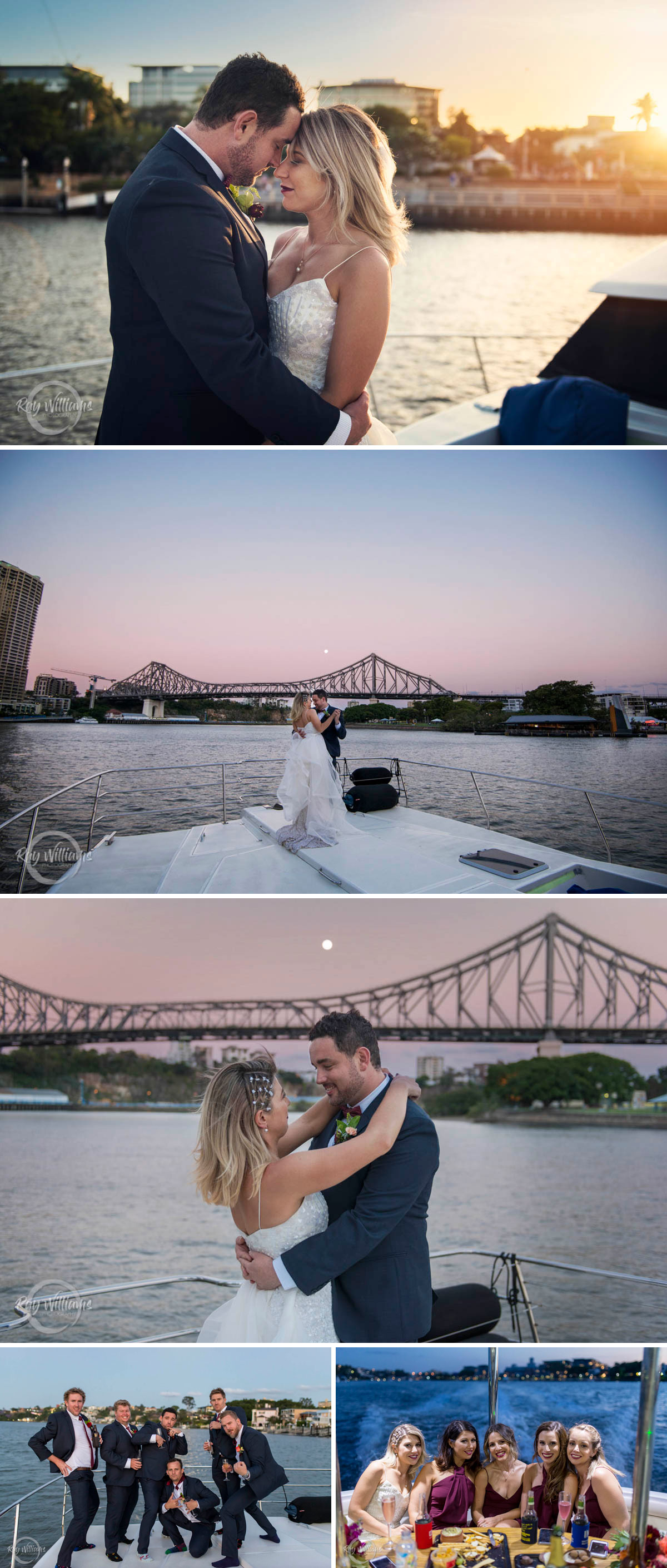 Brisbane River Wedding Photography