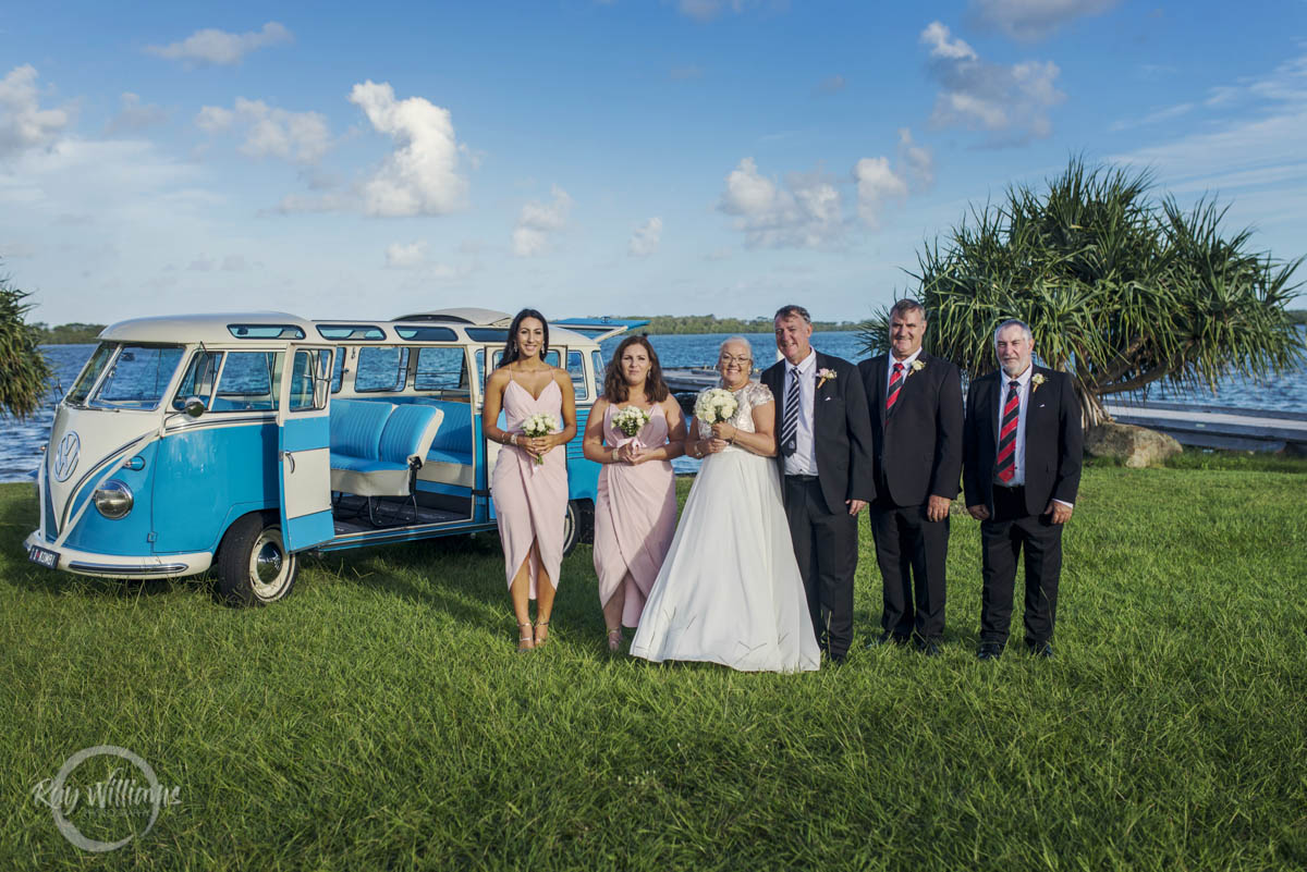 Sunshine Coast Kombi wedding