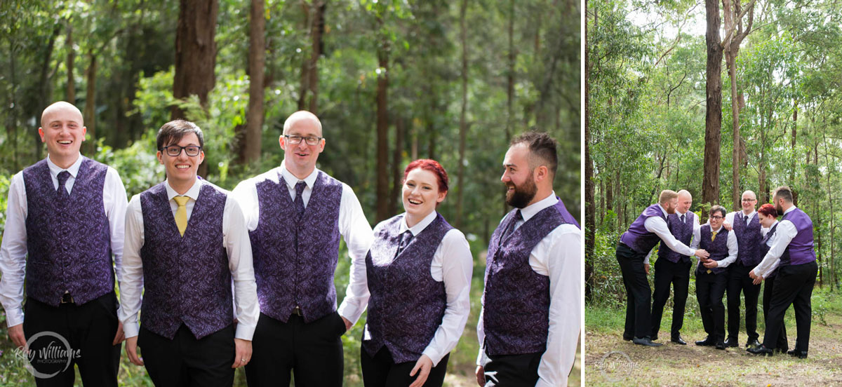 Wedding groomsmen