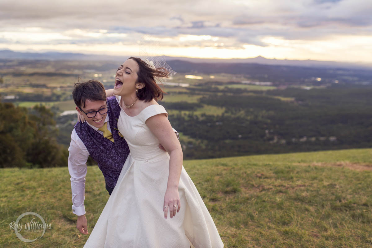 Tamborine wedding photos