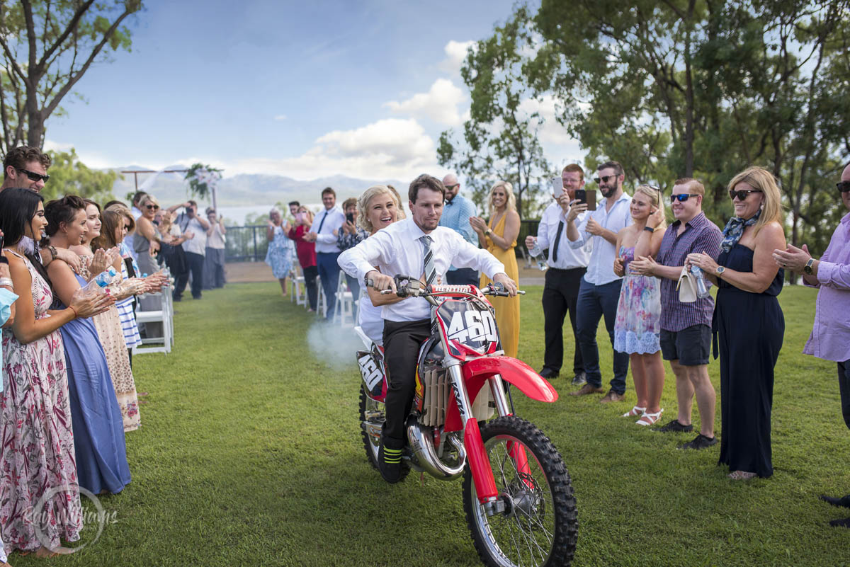 Motorbike Wedding photo