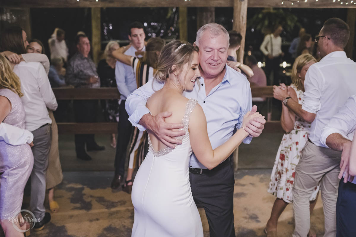 Yandina Station Wedding Reception Dancing