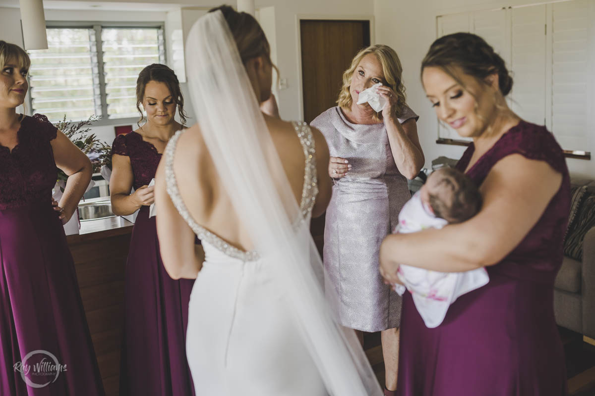 Yandina Wedding emotional