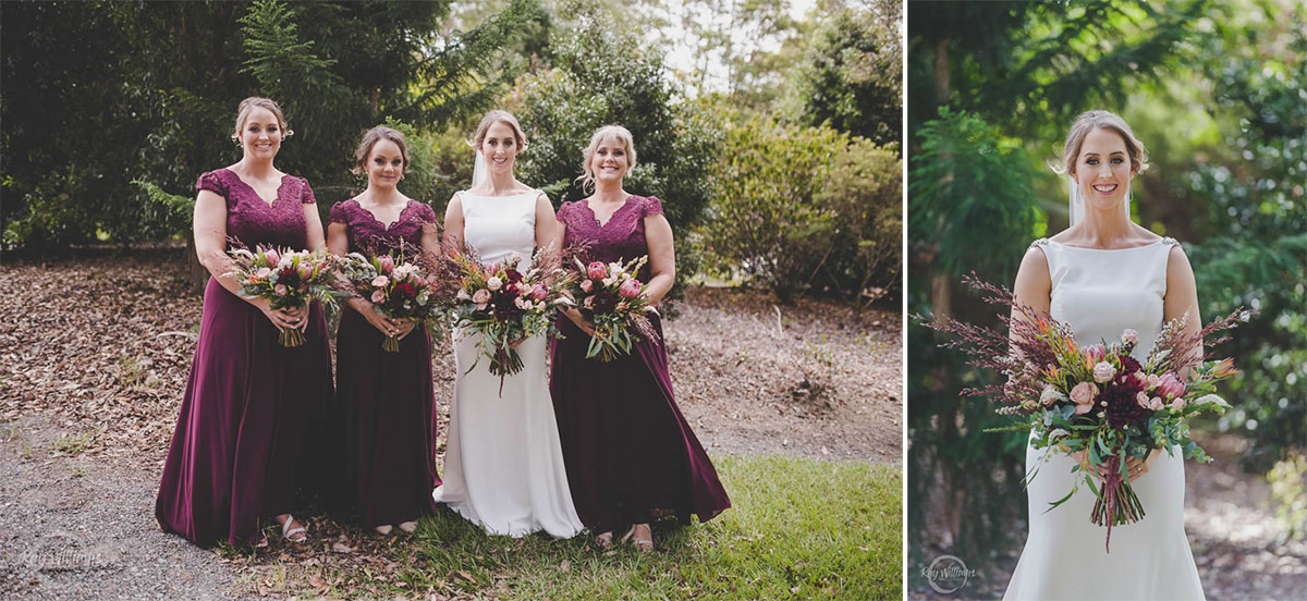 Yandina Wedding Bridal Girls