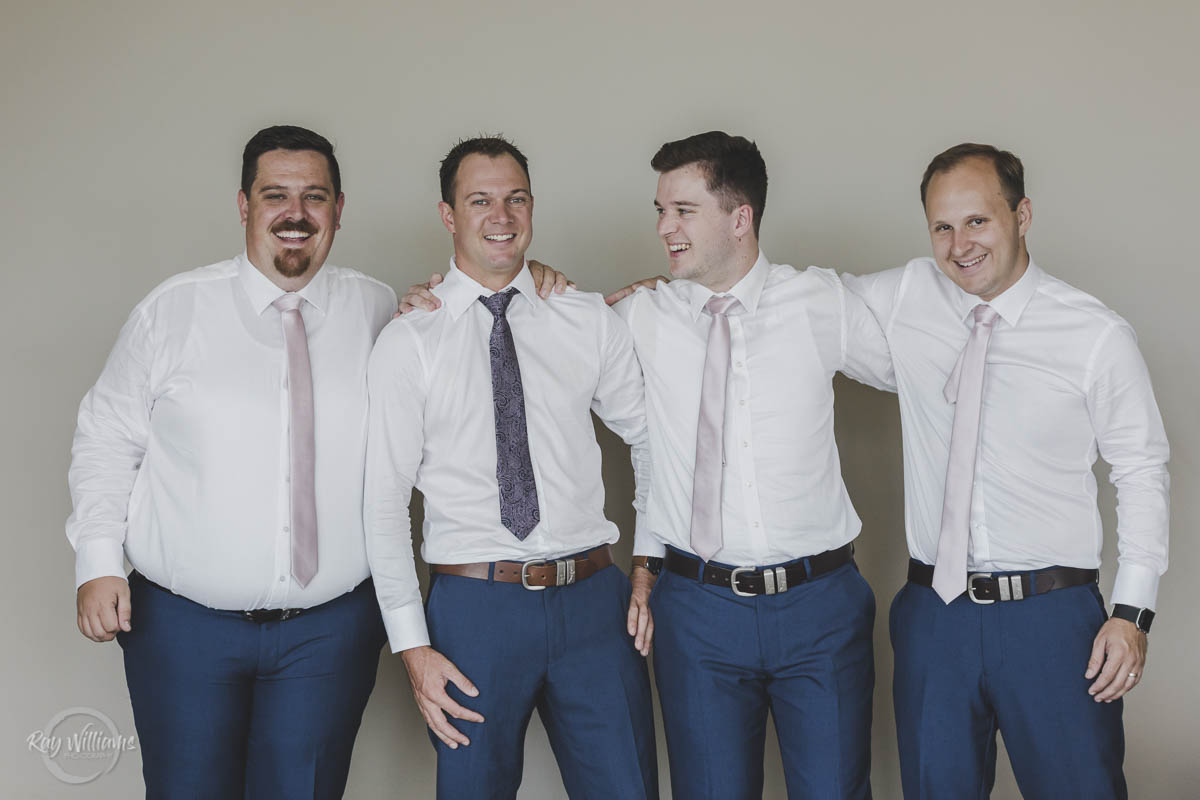 Yandina Wedding Groomsmen formal