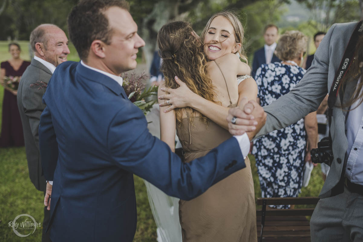 Yandina Station Wedding ceremony emotion