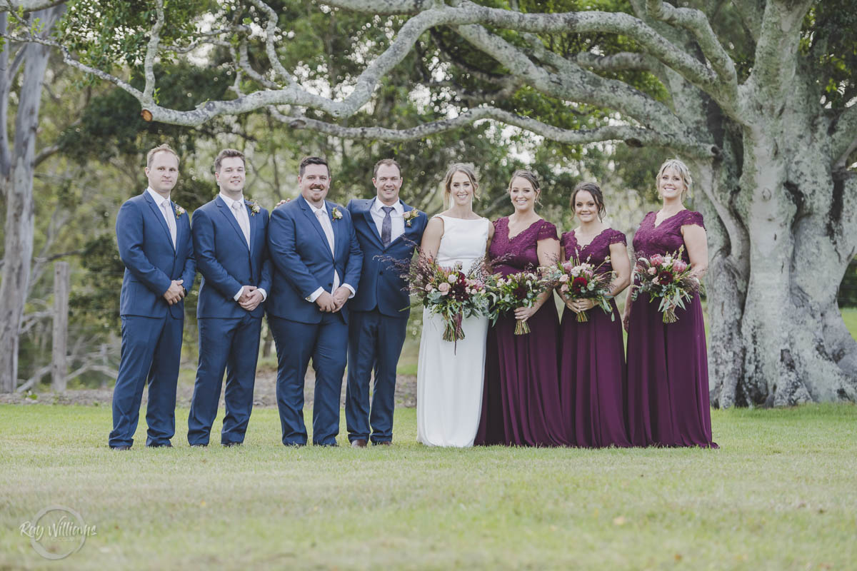 Yandina Station Wedding Bridal Party